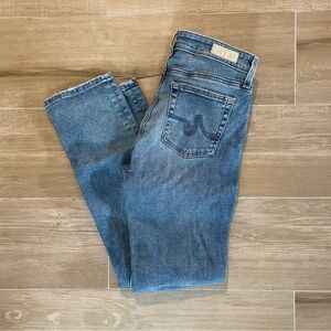 AG Adriano Goldschmied Mari High Rise Straight Leg Jeans